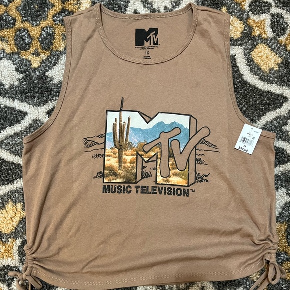 MTV Tops - Women’s MTV Desert Tank Top 1X